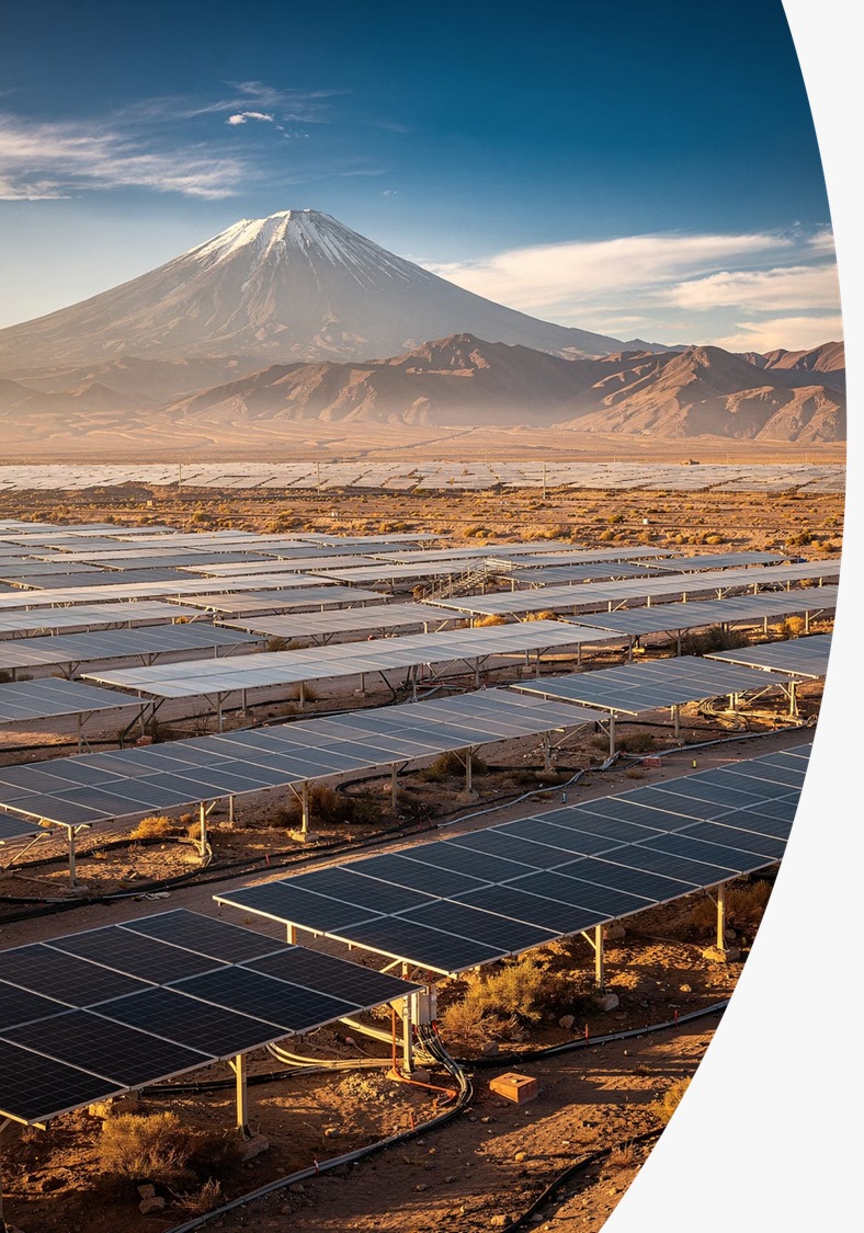 Plantas solares en el entorno de La Joya